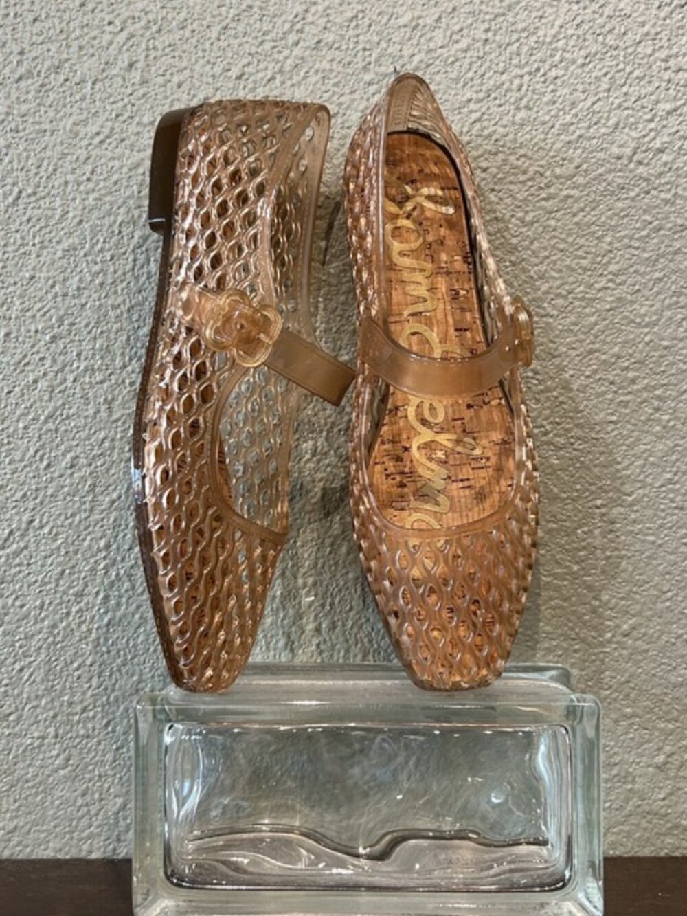 Sam Edelman Michaela Jelly Transparent Brown